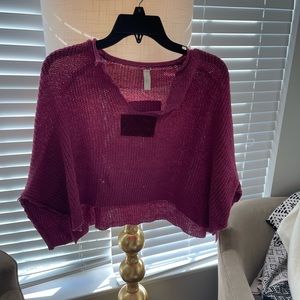 Cropped sweater